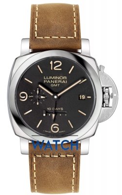 Buy this new Panerai Luminor 10 Days GMT 44mm pam00533 mens watch for the discount price of £11,305.00. UK Retailer.