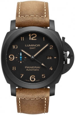 Buy this new Panerai Luminor 1950 3 Days GMT Automatic 44mm pam01441 mens watch for the discount price of £11,780.00. UK Retailer.