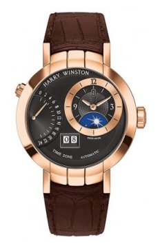 Buy this new Harry Winston Premier Excenter Timezone 41mm prnatz41rr002 mens watch for the discount price of £25,960.00. UK Retailer.