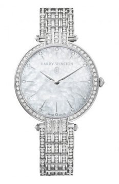 Buy this new Harry Winston Premier Ladies Quartz 36mm prnqhm36ww003 ladies watch for the discount price of £60,720.00. UK Retailer.