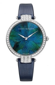 Buy this new Harry Winston Premier Feathers Ladies Quartz 36mm prnqhm36ww006 ladies watch for the discount price of £41,272.00. UK Retailer.