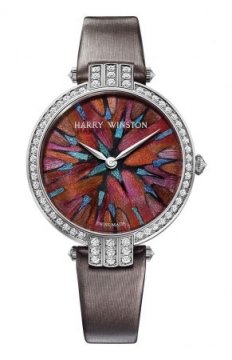 Buy this new Harry Winston Premier Feathers Ladies Quartz 36mm prnqhm36ww008 ladies watch for the discount price of £41,272.00. UK Retailer.