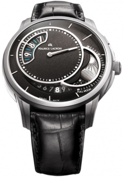 Buy this new Maurice Lacroix Pontos Decentrique Phase de Lune pt6218-tt031-330 mens watch for the discount price of £4,690.00. UK Retailer.