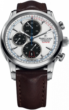 Buy this new Maurice Lacroix Pontos Automatic Chronograph pt6288-ss001-130-1 mens watch for the discount price of £2,320.00. UK Retailer.