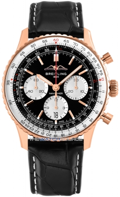 Buy this new Breitling Navitimer B01 Chronograph 43 rb0138211b1p1 mens watch for the discount price of £14,520.00. UK Retailer.