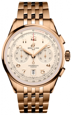 Buy this new Breitling Premier B01 Chronograph 42 rb0145371g1r1 mens watch for the discount price of £30,015.00. UK Retailer.