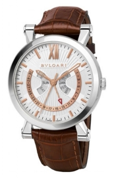 Buy this new Bulgari Sotirio Bulgari Annual Calendar 42mm sbw42wglac mens watch for the discount price of £29,143.00. UK Retailer.