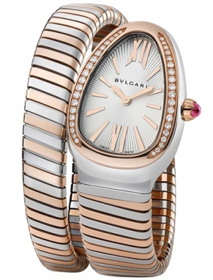 Buy this new Bulgari Serpenti Tubogas 35mm 102237 ladies watch for the discount price of £12,240.00. UK Retailer.