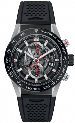 Buy this new Tag Heuer Carrera Caliber Heuer 01 Skeleton 43mm car201v.ft6046 mens watch for the discount price of £3,655.00. UK Retailer.