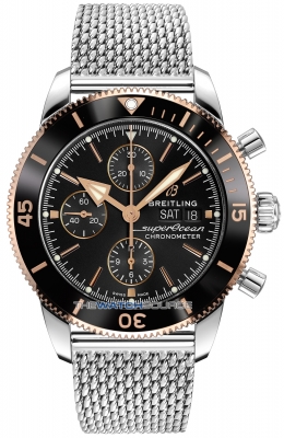 Buy this new Breitling Superocean Heritage Chronograph 44 u13313121b1a1 mens watch for the discount price of £6,499.00. UK Retailer.