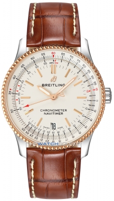 Buy this new Breitling Navitimer Automatic 38 u17325211g1p1 midsize watch for the discount price of £3,942.00. UK Retailer.