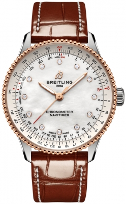 Buy this new Breitling Navitimer Automatic 36 u17327211a1p1 ladies watch for the discount price of £5,265.00. UK Retailer.