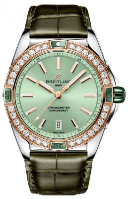 Buy this new Breitling Super Chronomat Automatic 38mm u17356531L1p1 ladies watch for the discount price of £9,585.00. UK Retailer.