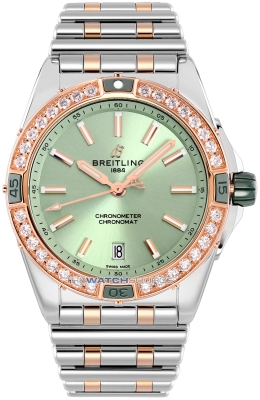 Buy this new Breitling Super Chronomat Automatic 38mm u17356531L1u1 ladies watch for the discount price of £10,890.00. UK Retailer.