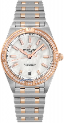 Buy this new Breitling Chronomat Quartz 32 u77310591a2u1 ladies watch for the discount price of £8,415.00. UK Retailer.