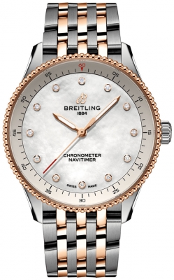 Buy this new Breitling Navitimer Quartz 32 u77320e61a1u1 ladies watch for the discount price of £5,895.00. UK Retailer.