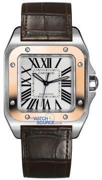 Buy this new Cartier Santos 100 Medium w20107x7 midsize watch for the discount price of £6,615.00. UK Retailer.