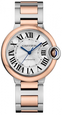 Buy this new Cartier Ballon Bleu 36mm w2bb0033 ladies watch for the discount price of £9,690.00. UK Retailer.