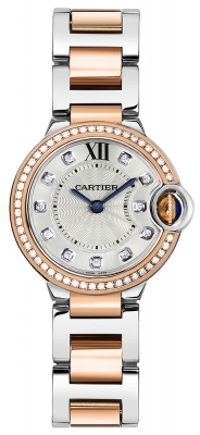Buy this new Cartier Ballon Bleu 28mm w3bb0009 ladies watch for the discount price of £14,043.00. UK Retailer.