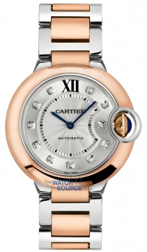 Buy this new Cartier Ballon Bleu 36mm w3bb0013 ladies watch for the discount price of £8,955.00. UK Retailer.