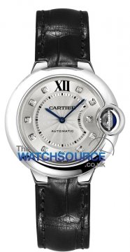 Buy this new Cartier Ballon Bleu 33mm w4bb0009 ladies watch for the discount price of £5,812.00. UK Retailer.