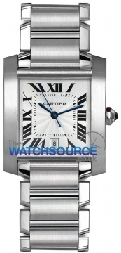 Buy this new Cartier Tank Francaise Large w51002q3 mens watch for the discount price of £3,645.00. UK Retailer.