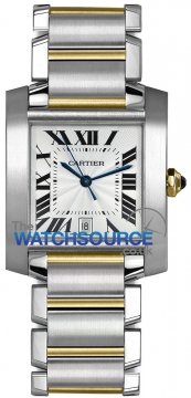 Buy this new Cartier Tank Francaise Large w51005q4 mens watch for the discount price of £6,650.00. UK Retailer.