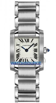 Buy this new Cartier Tank Francaise Small w51008q3 ladies watch for the discount price of &pound;3,135.00. UK Retailer.