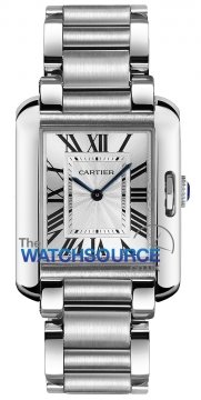 Buy this new Cartier Tank Anglaise Medium Quartz w5310044 ladies watch for the discount price of £4,185.00. UK Retailer.