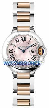 Buy this new Cartier Ballon Bleu 28mm w6920034 ladies watch for the discount price of £5,192.00. UK Retailer.