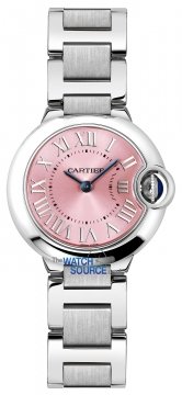 Buy this new Cartier Ballon Bleu 28mm w6920038 ladies watch for the discount price of £3,915.00. UK Retailer.