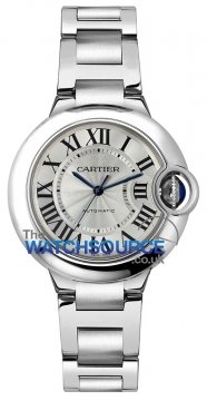 Buy this new Cartier Ballon Bleu 33mm w6920071 ladies watch for the discount price of £4,882.00. UK Retailer.