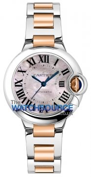 Buy this new Cartier Ballon Bleu 33mm w6920098 ladies watch for the discount price of £6,660.00. UK Retailer.