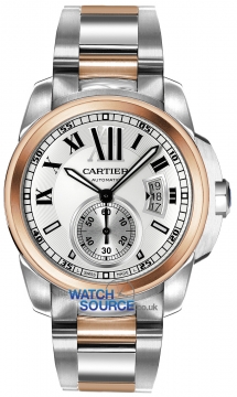 Buy this new Cartier Calibre de Cartier 42mm w7100036 mens watch for the discount price of £9,875.00. UK Retailer.