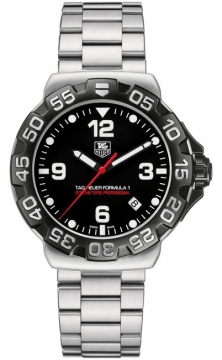 Buy this new Tag Heuer Formula 1 Quartz 41mm wah1110.ba0858 mens watch for the discount price of £600.00. UK Retailer.