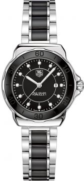 Buy this new Tag Heuer Formula 1 Quartz 32mm wah1314.ba0867 ladies watch for the discount price of £1,190.00. UK Retailer.