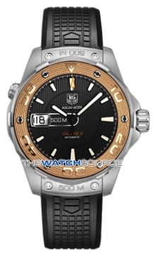 Buy this new Tag Heuer Aquaracer Automatic 500M Calibre 5 waj2150.ft6015 mens watch for the discount price of &pound;2,680.00. UK Retailer.