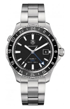 Buy this new Tag Heuer Aquaracer Automatic 500M Calibre 7 GMT wak211a.ba0830 mens watch for the discount price of £2,040.00. UK Retailer.