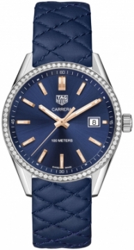 Buy this new Tag Heuer Carrera Quartz war1114.fc6391 ladies watch for the discount price of £3,105.00. UK Retailer.