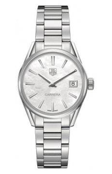 Buy this new Tag Heuer Carrera Quartz war1311.ba0778 ladies watch for the discount price of £1,170.00. UK Retailer.