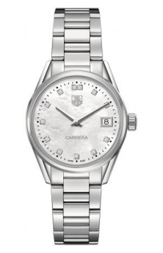 Buy this new Tag Heuer Carrera Quartz war1314.ba0778 ladies watch for the discount price of £1,900.00. UK Retailer.