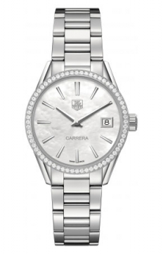 Buy this new Tag Heuer Carrera Quartz war1315.ba0778 ladies watch for the discount price of £2,745.00. UK Retailer.