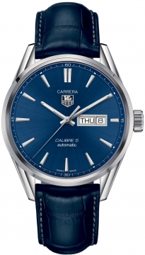 Buy this new Tag Heuer Carrera Caliber 5 Day Date 41mm war201e.fc6292 mens watch for the discount price of £2,115.00. UK Retailer.