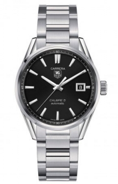 Buy this new Tag Heuer Carrera Caliber 5 Automatic 39mm war211a.ba0782 mens watch for the discount price of £1,890.00. UK Retailer.