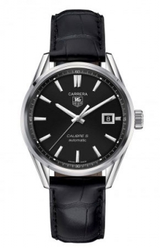 Buy this new Tag Heuer Carrera Caliber 5 Automatic 39mm war211a.fc6180 mens watch for the discount price of £1,780.00. UK Retailer.