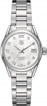 Buy this new Tag Heuer Carrera Automatic war2414.ba0776 ladies watch for the discount price of £2,340.00. UK Retailer.