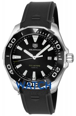 Buy this new Tag Heuer Aquaracer Quartz 43mm way101a.ft6141 mens watch for the discount price of £1,147.00. UK Retailer.