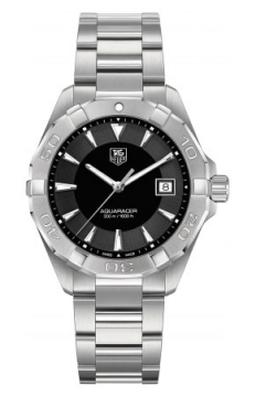 Buy this new Tag Heuer Aquaracer Quartz 41mm way1110.ba0910 mens watch for the discount price of £920.00. UK Retailer.