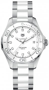 Buy this new Tag Heuer Aquaracer Quartz Ladies 35mm way131d.ba0914 ladies watch for the discount price of £1,402.00. UK Retailer.