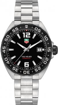 Buy this new Tag Heuer Formula 1 Quartz 41mm waz1110.ba0875 mens watch for the discount price of £1,276.00. UK Retailer.